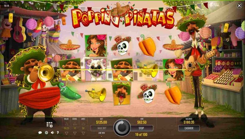 Popping Pinatas automat zdarma