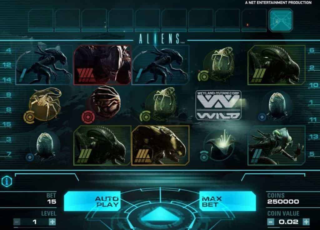 Aliens automat zdarma