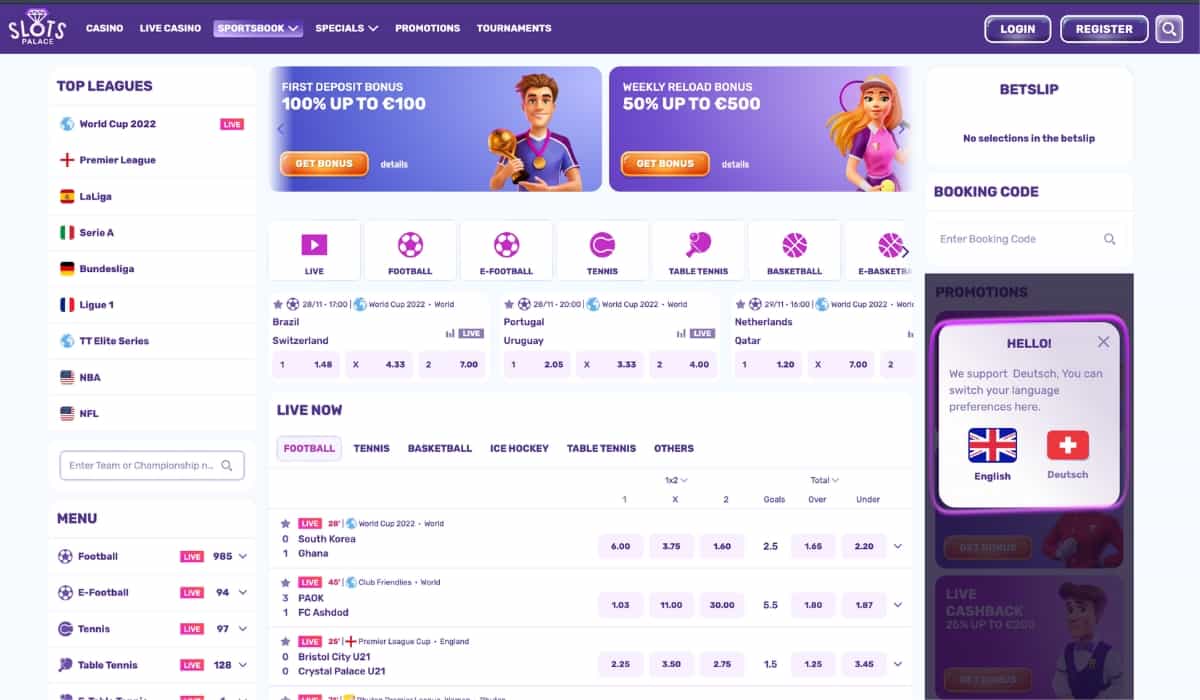 slotspalace casino recenzia