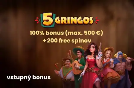 5gringos casino - vstupny bonus 5gringos casino - vstupny bonus