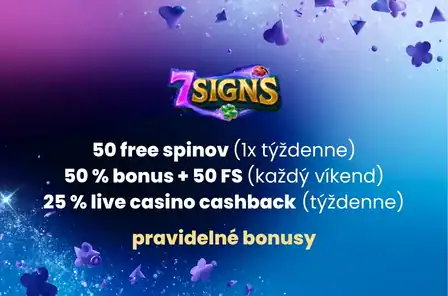 7Signs Casino bonusy