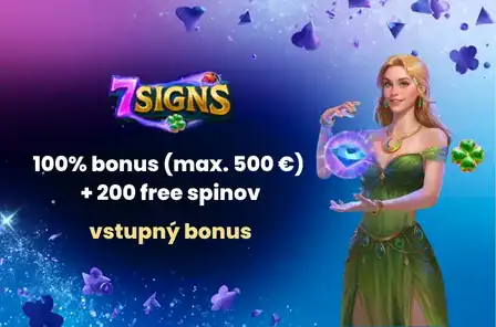 7Signs Casino-uvitaci bonus