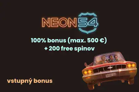 Neon54 Casino vstupny bonus